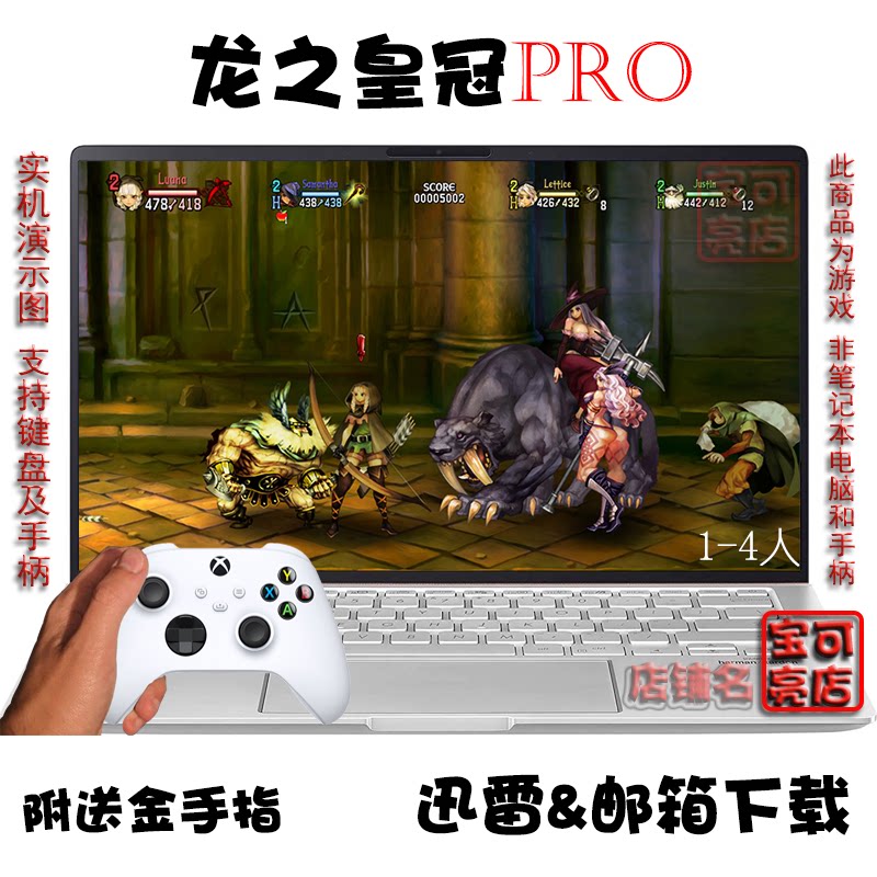 龙之皇冠PRO繁体中文PC电脑游戏