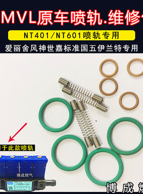 cng汽车天然气喷轨弹簧胶圈OMVL喷轨维修配件NT401系统喷轨弹簧