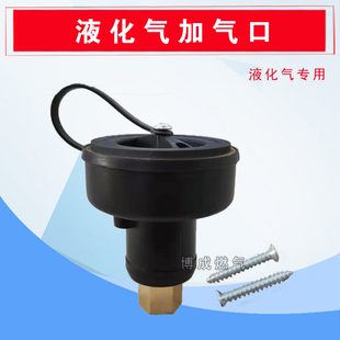 汽车天然气LPG液化气加气阀快接式卡扣式充气阀配件