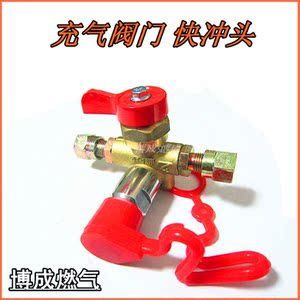 CNG汽车天然气配件充气阀转换快充接头小转大加气嘴快充头小转大