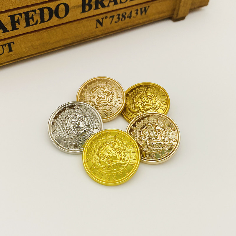 英伦金色大衣风衣扣子圆形男女衣服上衣西装纽扣金属外套毛衣钮扣,居家布艺,纽扣,淘宝优惠券,粉丝福利购,淘宝优惠卷