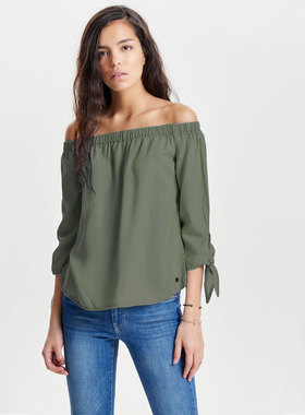 出口丹麦外贸 一字领露肩天丝上衣冷感凉爽显瘦夏W191202KK