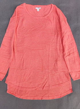 出口单  长袖 针织衫 偏中长女  W191202-G1-7