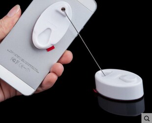 遥控器防盗链 米遥控器拉线链 钢丝防盗链 上墙粘型防盗拉线盒