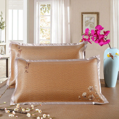 夏天凉席枕套单人冰丝枕头套