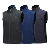 抓绒保暖背心男士 天天特价 马甲男外套休闲运动中老年无袖 坎肩马夹