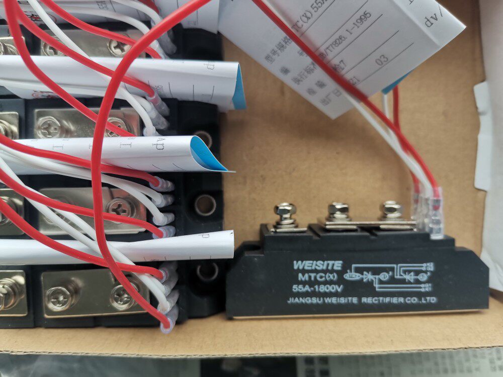 MTC55A／1800V WEISⅠTE 江苏威斯特整流器有限公司