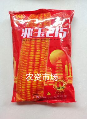 兆玉215抗倒矮杆玉米种子 高产活杆成熟抗病旱大马牙农科院重推