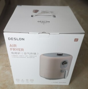 德世朗空气炸锅DDQ JK018家用炸鸡烤箱全自动新智能电烤炉Deslon