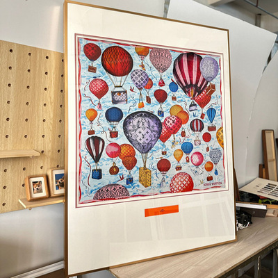 金属框现代简约双层立体卡纸diy