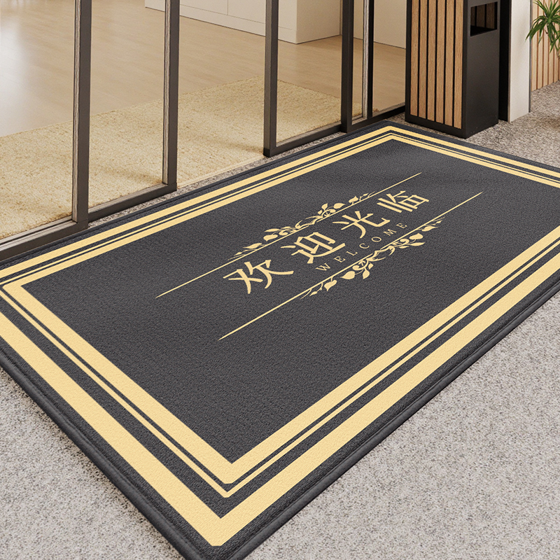 欢迎光临入户门垫商用酒店大门防滑地垫入户门迎宾进门地毯定制si