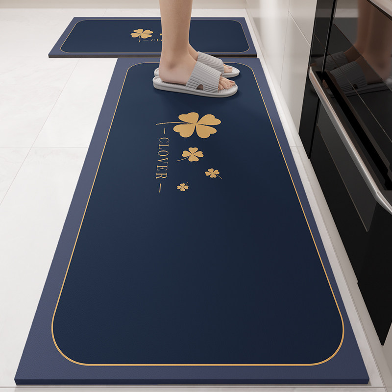 厨房地垫2025新款吸水防油防滑专用脚垫防污耐脏垫子可擦免洗地毯,居家布艺,厨房地垫,淘宝优惠券,粉丝福利购,淘宝优惠卷