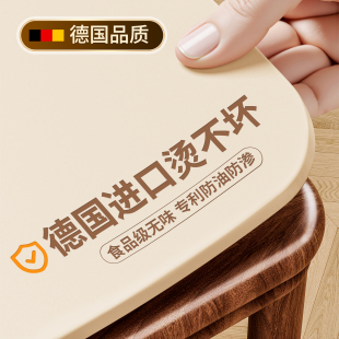进口烫不坏 餐桌垫子桌面垫桌子保护垫免洗防油防水轻奢高级感