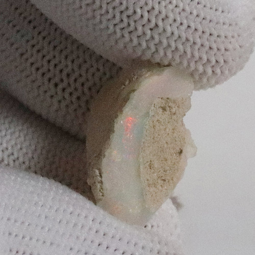 天然欧珀原石矿石 欧泊原石戒面料高彩好火彩原石颗颗带彩-251724