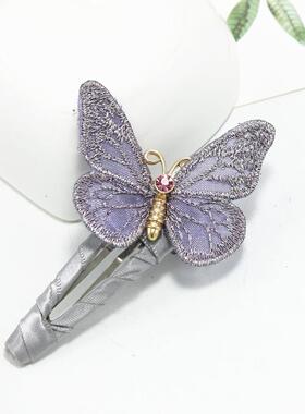 CHRIST/克丽斯汀新品发饰 可爱蝴蝶刘海边夹发卡头饰