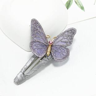 CHRIST/克丽斯汀新品发饰 可爱蝴蝶刘海边夹发卡头饰