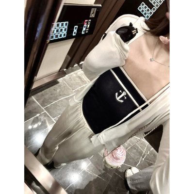 Lily Rosemary/ 少女航海日*Paris100羊毛柔软立体蝴蝶结针织抹胸