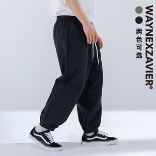 休闲长裤 气球裤 男7225 松紧腰头灯笼裤 韦恩泽维尔加肥加大宽松大码