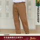 男宽松加肥加大卡其直筒裤 韦恩泽维尔潮牌大码 纯棉抓绒休闲裤 8899