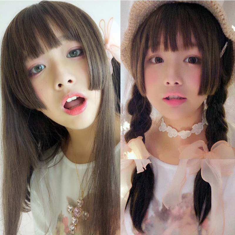 Perruque ANNA LUO  .  Long cheveux raides - Ref 2607420 Image 1