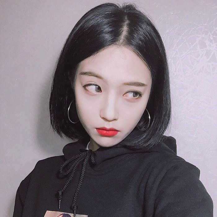 Perruque ANNA LUO  .  cheveux raides Court - Ref 2607343 Image 1