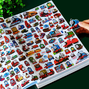 托马斯小火车绘画本儿童画画本小朋友涂色书幼儿园填色图画书玩具