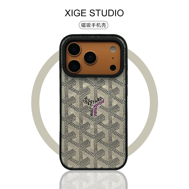 潮牌戈雅狗牙Magsafe磁吸适用于苹果17promax手机壳新款iPhone16promax/15promax/14promax/13promax保护套