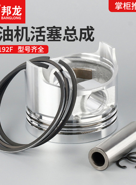 风冷柴油机配件大全173微耕机178/186FA抽水泵发电机活塞环总成