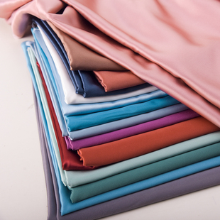 高级感缎面仿真丝窗帘客厅法式轻奢高精密遮光垂感飘窗卧室窗帘布