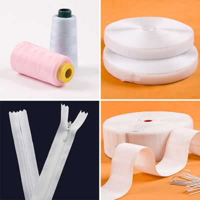 缝纫diy材料配件拉链魔术贴缝纫