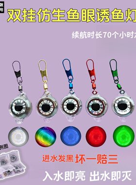 麦八方深水诱鱼灯高光防水