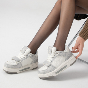 MLB官方正品板鞋男鞋女鞋2025冬季新款运动鞋情侣低帮时尚休闲鞋