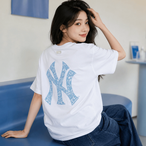 MLB官方短袖男装女装2026夏季新款情侣款透气T恤圆领休闲半袖上衣