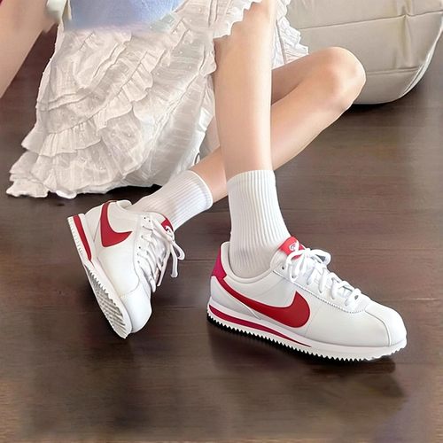 幸运叶子|耐克女鞋CORTEZ BASIC SL BG大童鞋运动鞋复古休闲鞋