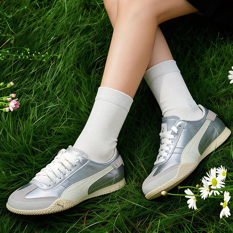 彪马BELLAUTLEA银色薄底鞋官方正品男鞋女鞋2026夏季款运动休闲鞋