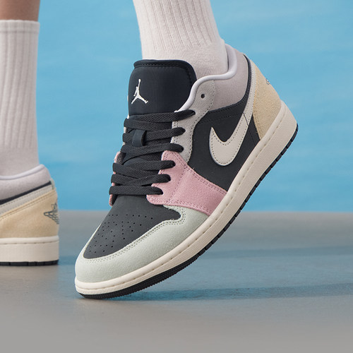 幸运叶子|耐克AJ1男鞋Air Jordan 1 LOW复古耐磨低帮运动篮球鞋