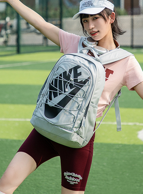 NIKE耐克双肩包男包女包大容量背包电脑包高中初中学生书包DV1296