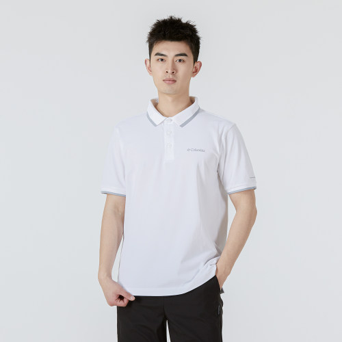 【购】哥伦比亚短袖男夏季新款运动服POLO衫休闲透气T恤AE0412