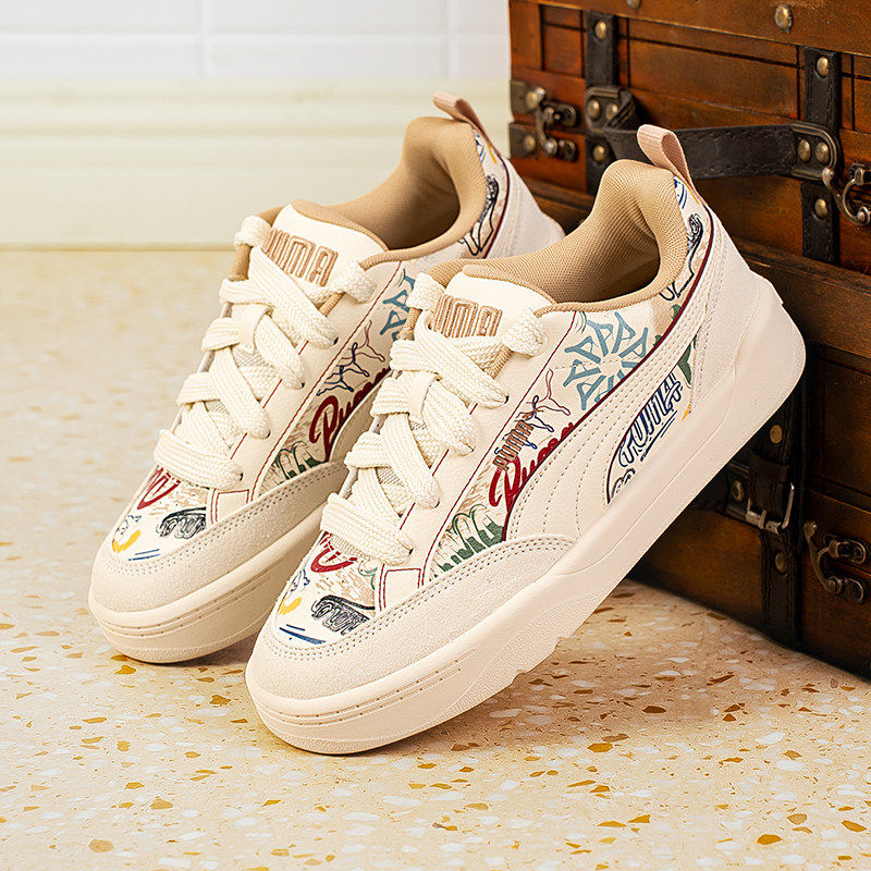 彪马官方正品板鞋男鞋女鞋2026秋季新款情侣运动鞋复古涂鸦休闲鞋
