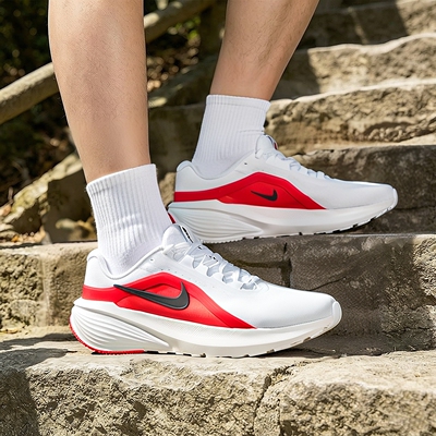 Nike耐克男鞋2026新款红白运动鞋DOWNSHIFTER跑步鞋休闲鞋IB1895