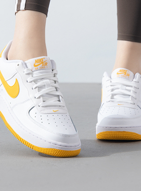 Nike耐克大童鞋官方正品AIR FORCE 1板鞋男女运动鞋休闲鞋FV5948