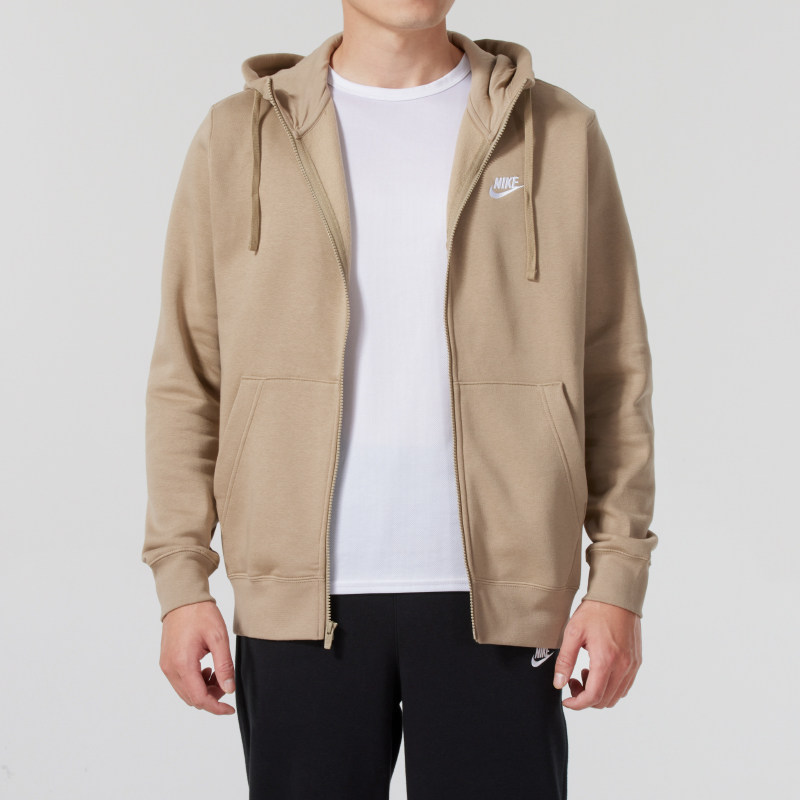 Nike耐克男装夹克外套休闲服新款加绒保暖上衣运动连帽外套BV2646