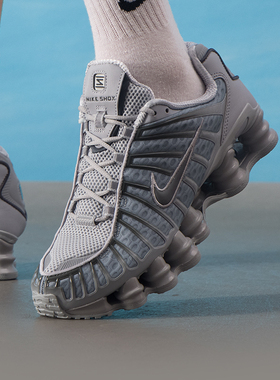 耐克官方正品男鞋SHOX TL新款休闲鞋轻便运动鞋缓震回弹跑步鞋男