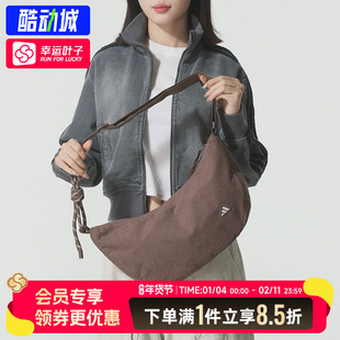 阿迪达斯三叶草男女单肩包2025新款运动休闲旅行包斜挎包KE6636