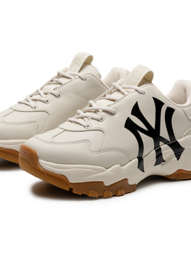 MLB官方男鞋女鞋2025冬季新款运动鞋情侣休闲厚底老爹鞋3ASHC104N