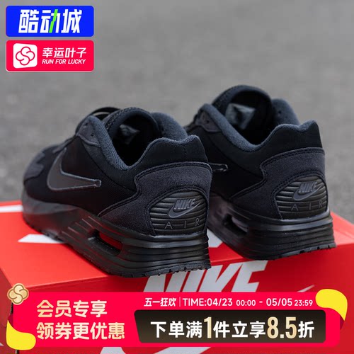 NIKE耐克男鞋春新款黑武士跑步鞋AIR MAX气垫运动鞋减震慢跑鞋