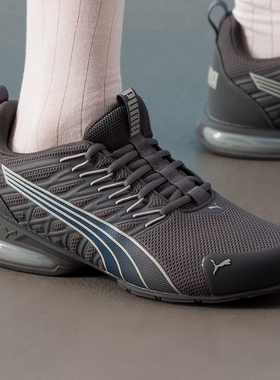 彪马男鞋官方正品Voltaic Evo深灰色跑步鞋2026春季款休闲运动鞋