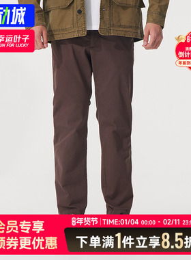 Timberland添柏岚男装直筒裤户外休闲裤2025新款修身运动裤A2BYY