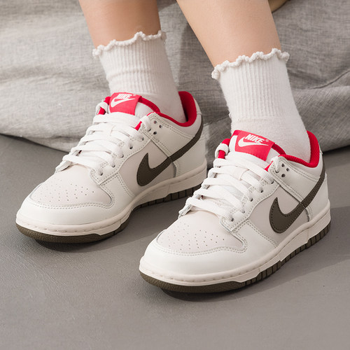 【购】耐克女大童鞋NIKE DUNK运动鞋低帮厚底休闲鞋IQ9793-020