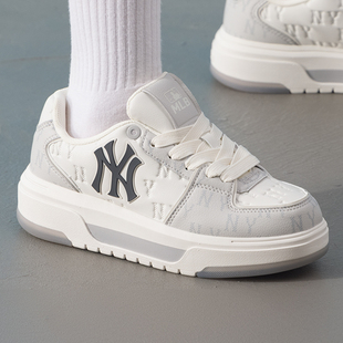 MLB男鞋女鞋板鞋2026新款运动鞋低帮潮流复古时尚情侣厚底休闲鞋